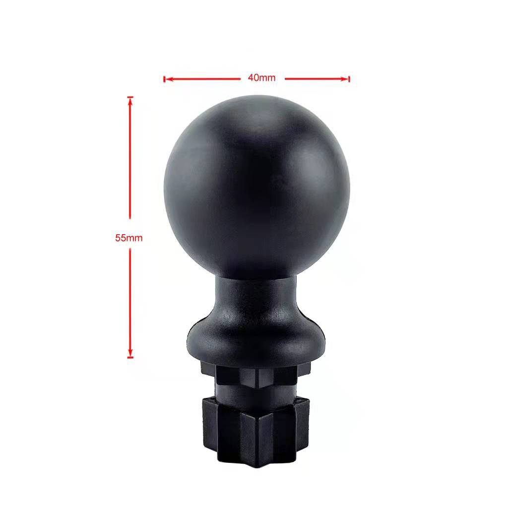 Nylon Kayak Ram Mount Base Track Mounting Base for Ram Fishing Rod Rack Pole Holder Kayak Canoe Boat Sailboats Sea Accessories