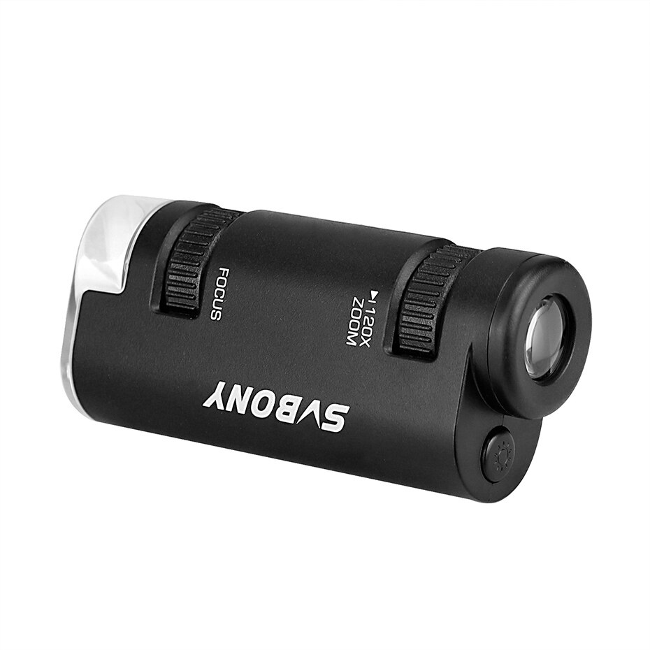 SVBONY SV603 60-120x Wireless Microscope Hand-held USB HD Biological Science Observation with LED Lighting for kids