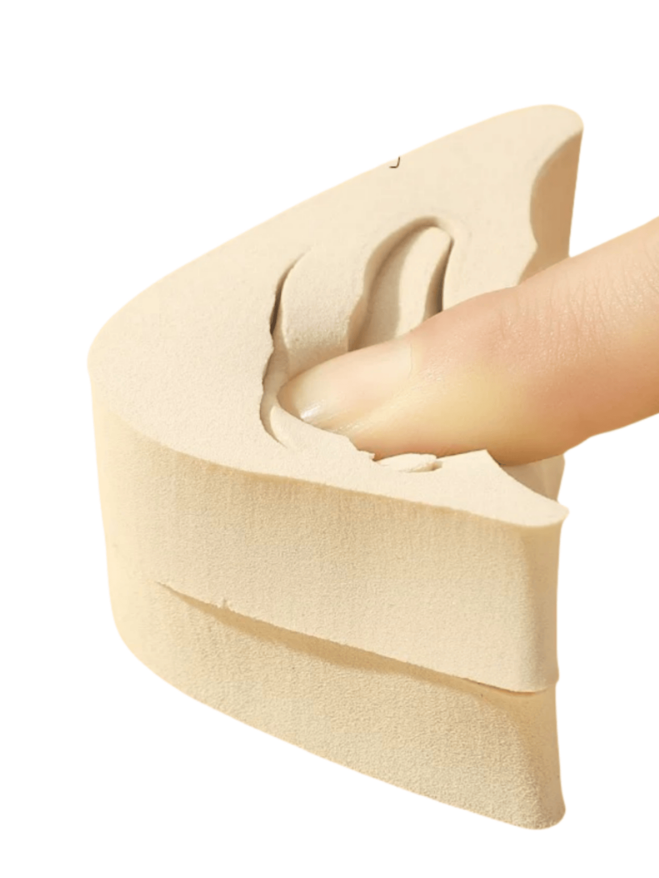 2 Paar weiche halbe Einlegesohlen mit Zehenstopfen, wiederverwendbare, mit Zehenschaum gefüllte Einlegesohlen, verstellbare, übergroße Fußstützkissen-Unisex-Einlegesohle