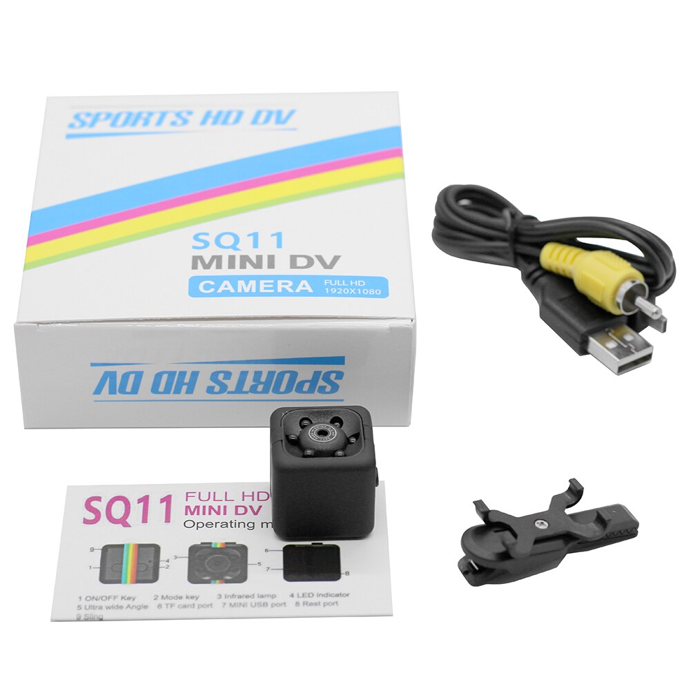 DV Video Camcorder with Built-in MIC View Action Sports Camera Kit 200mAh 1080P Outdoor Sports Action Camera