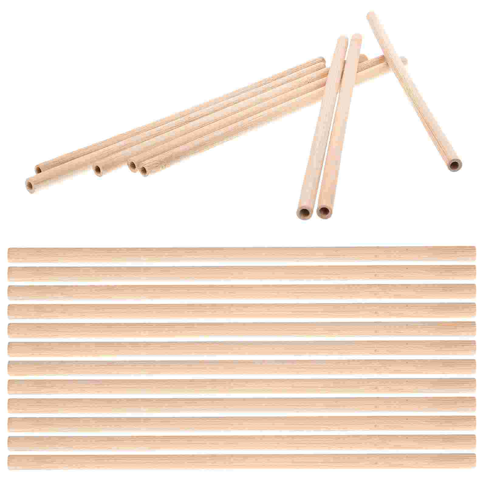 Bamboo Rattle Tubes 50 Pcs Bee Bamboo Tube Replacement Nesting Tubes O... – Grandado