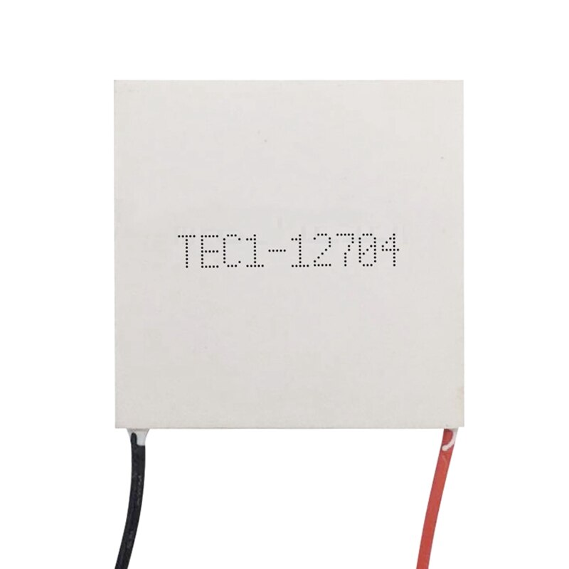 Module Peltier TEC1-12704 12V – Refroidisseur Thermoélectrique 30x30mm, Avec Dissipateur