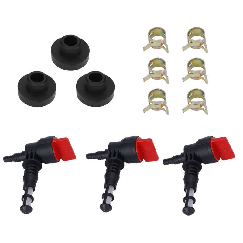 Motor Grasmaaier 3 Set Brandstof Klep Grommet Kit Vervanging Fit Voor 192980GS 78299GS 80270 Grasmaaier Tuin Diy Gereedschap
