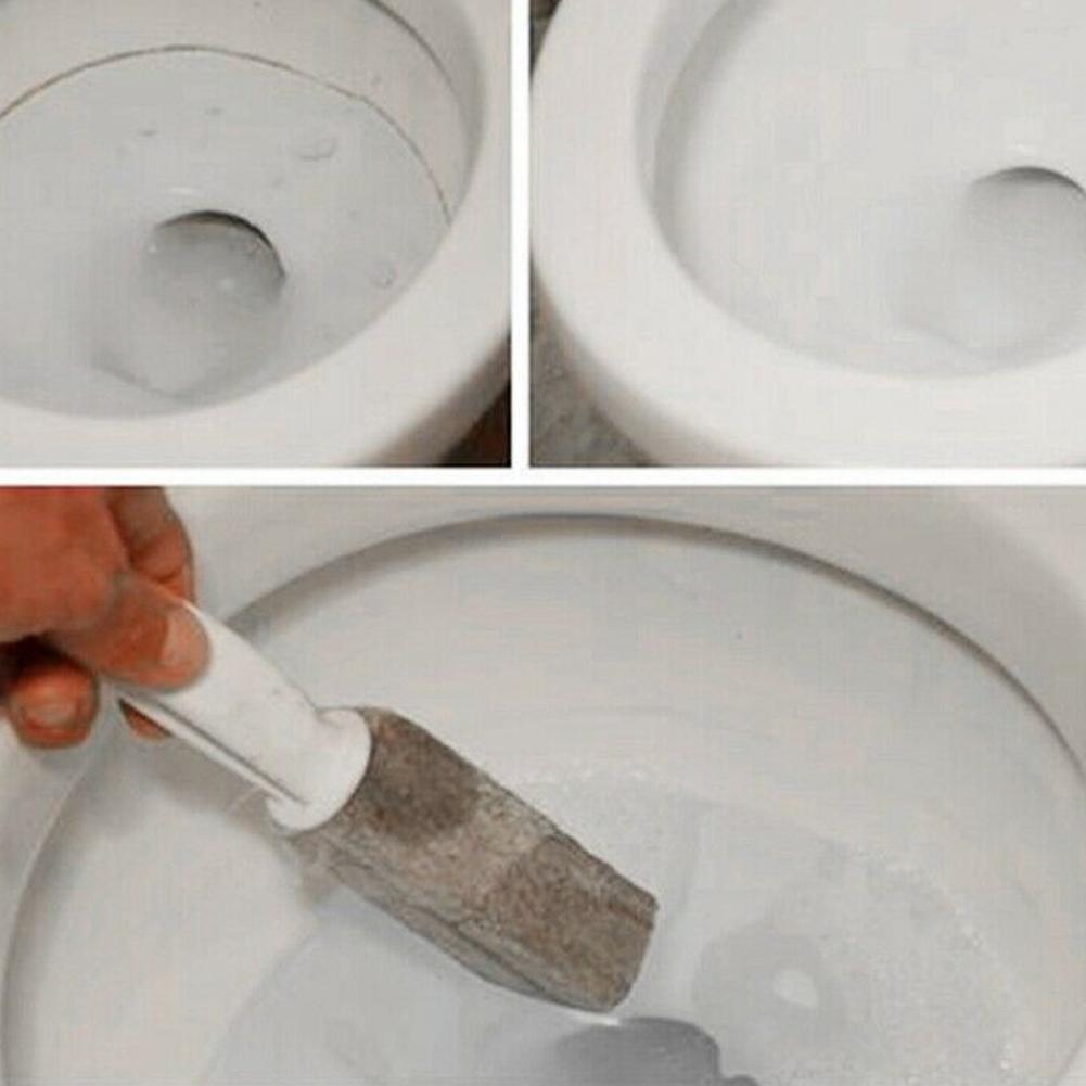 Portable Pumice Stone Water Toilet Bowl Cleaner Brush Wand Tile Sinks Bathtubs 360 Degrees Cleaning Tool Bathroom Gadgets