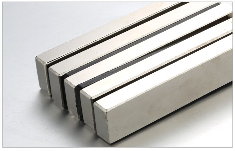 100*20*10mm N52 Super Sterke Magneten L100X20X10mm Neodymium Zeldzame Aarde Bar N52 Magneet