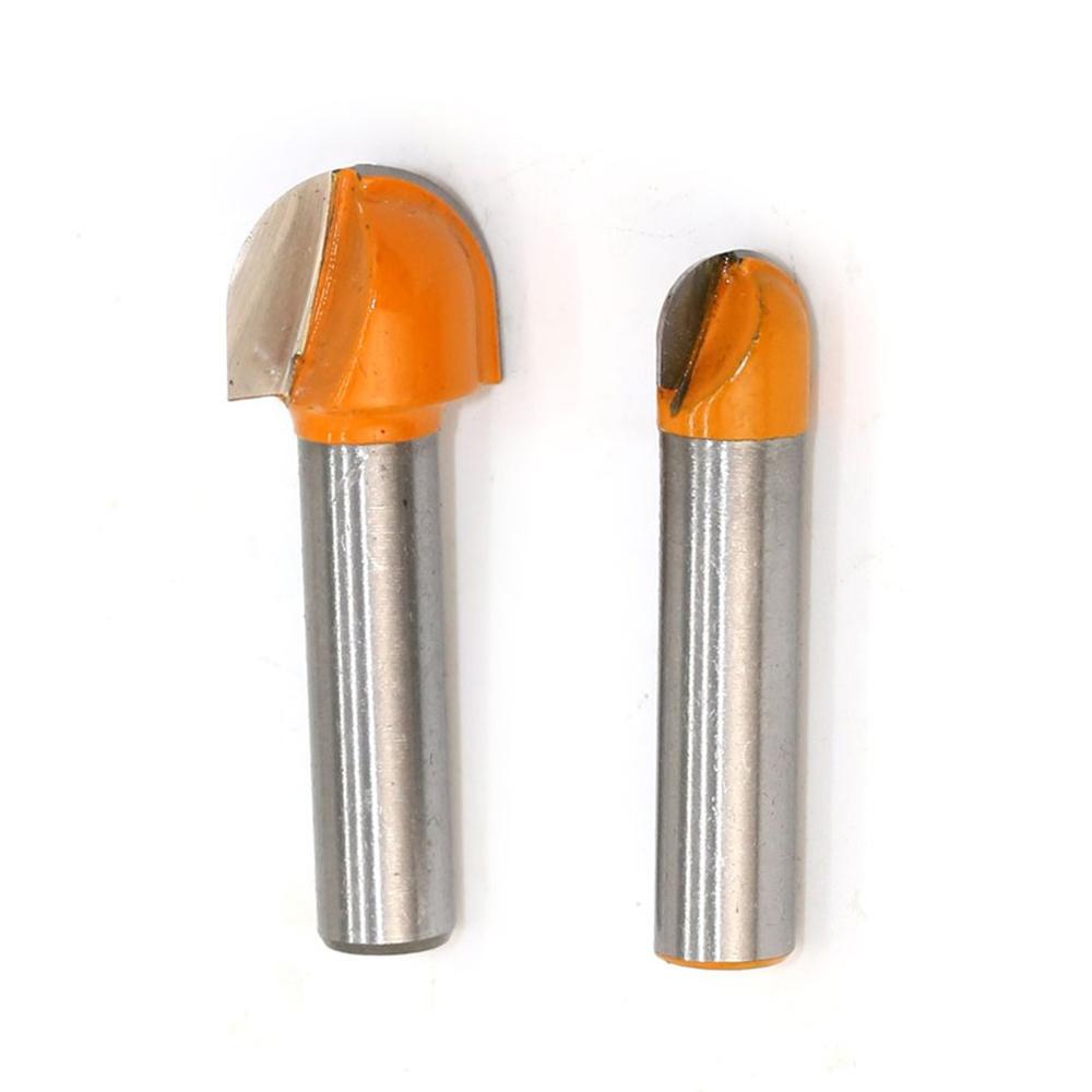 8Mm Shank Angle Posture Router Bit 16/19/22 / 25Mm Round Router Bit Wood Trimming Cutter Radius Wood Milling Cutter