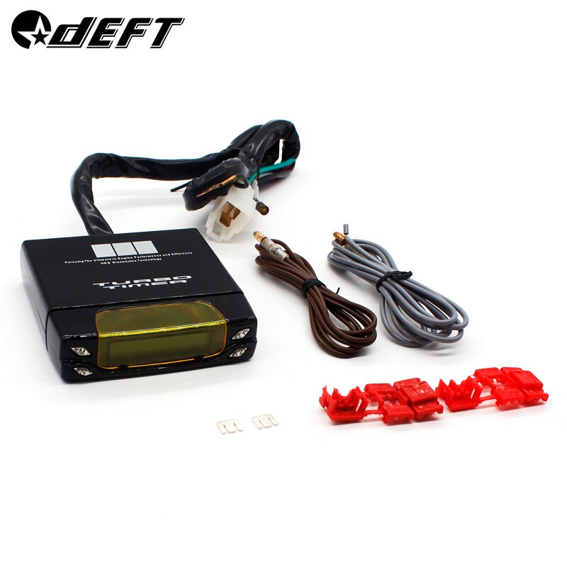 Universal 12V mini Box Style Car Turbo Timer Black Color Digital Display Turbo Timer