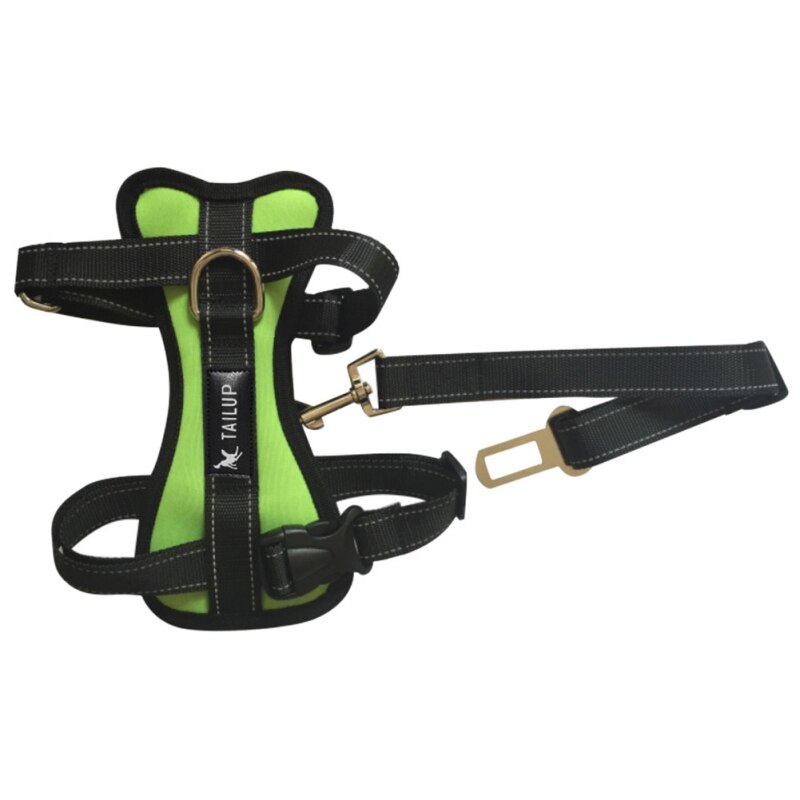 Verstelbare Pet Dog Puppy Harnassen Seat Belt Pet Autogordel Hondenriem Lead Verstelbare Voertuig Harnas Voor Medium Grote honden