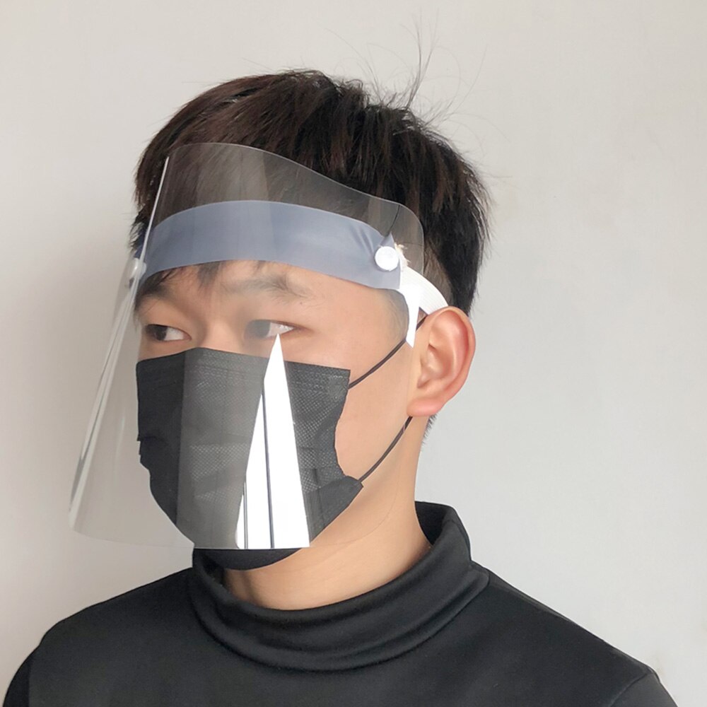 KKmoon Protective Visor Full Face Protective Face Screen Face Field Cooking Anti Oil Splash Children Adult for Workshop Cleaning