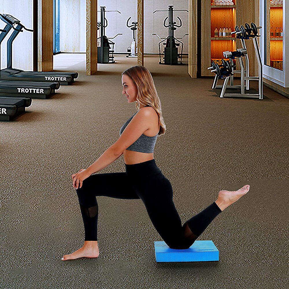 Soft Balance Pad TPE Yoga Mat Foam Exercise Pad Thick Balance Cushion Fitness Yoga Pilates Balance Board for Physical Therapy