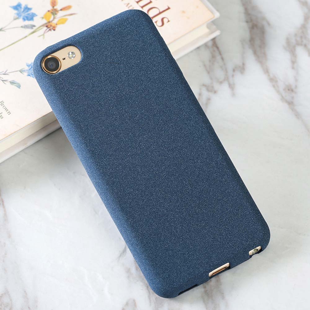 2-in-1 Soft Protective Shell Skin Case Cover for Apple iPod Touch 7 7th 6 6th 5 Tempered Glass Screen Protector: light yellow