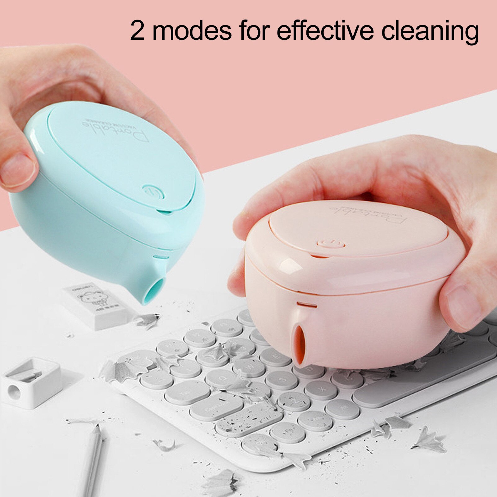 Portable Mini Handheld USB Keyboard Vacuum Cleaner Computer Dust Blower Duster For Laptop Desktop PC Computer Cleaner