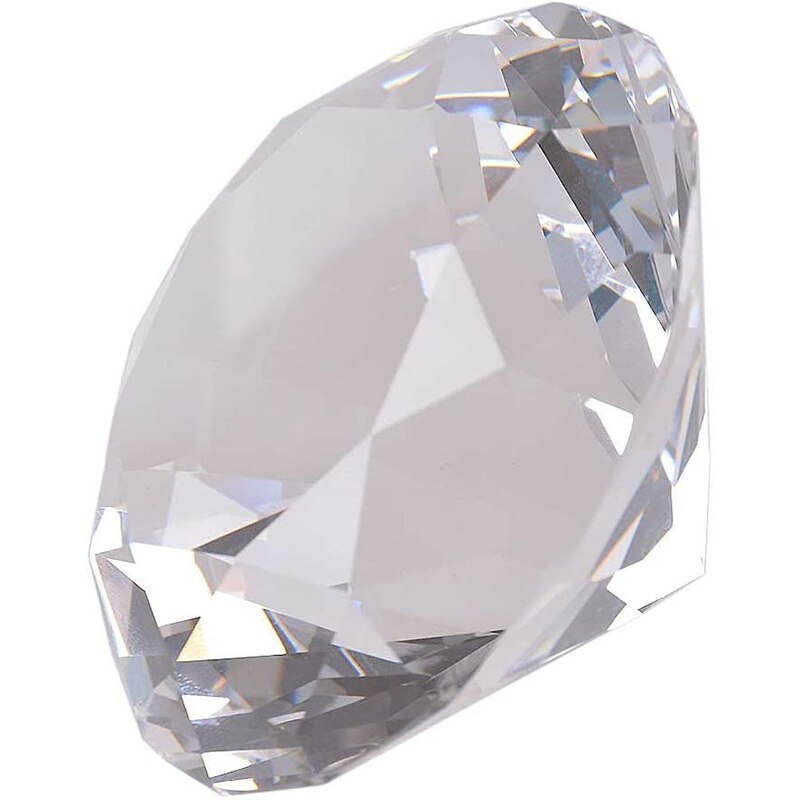 100Mm K9 Kristal Diamant Presse-papier Fonkelende Vormige Centerpieces Decoraties Schat Gems Jewel Presse-papier