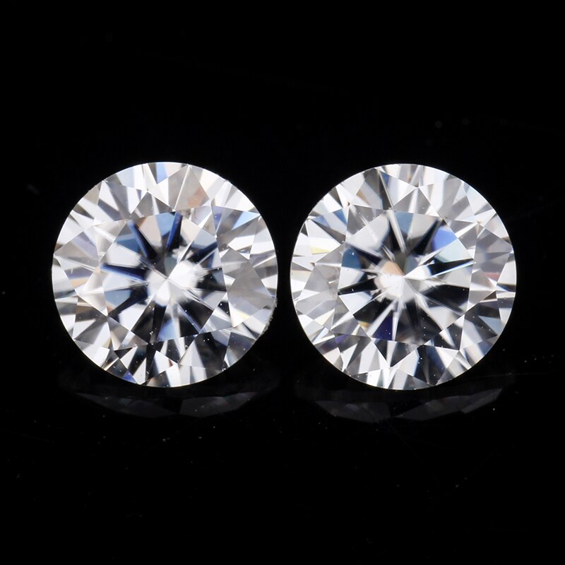 0.2 karaat ronde briljant geslepen 3.5mm ij kleur vvs helderheid moissanites losse steen diamant