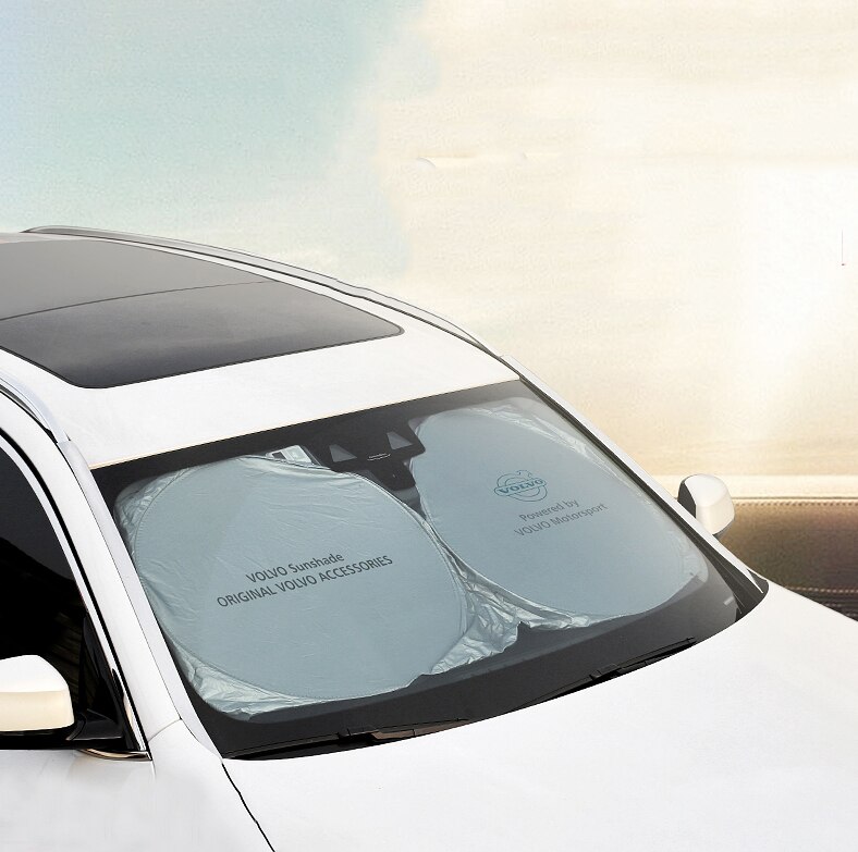 Windshield Sunshade for Volvo 60l S90 V40 Xc6 0xc90 Xc40 Sunscreen Heat-insulating Curtain Fabric Shade Pad