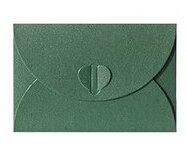 10pcs/lot Mini/Large Love Heart Paper Envelopes Kawaii Card for Wedding Invitations Greeting Cute Envelope Letter Paper: Large-green