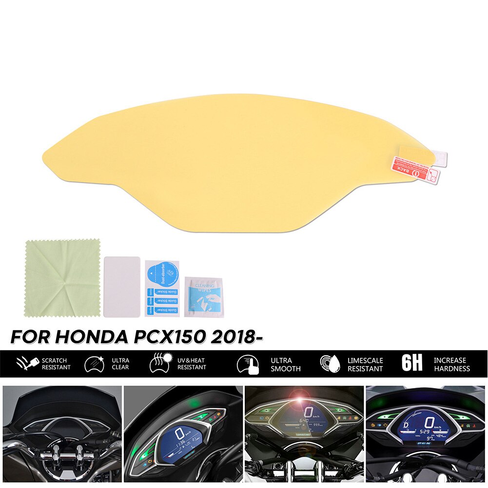 Motorcycle Speedometer Wrap Transparent Replacement Dashboard Cluster HD Guard Screen Protector Practical TPU Film Anti Scratch