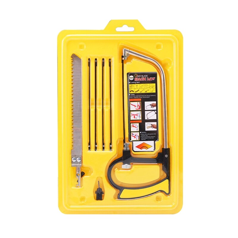 8 stuks/set doe-het-zelf handzaag multifunctionele mini handzaag magische universele zaag houtbewerking gxma