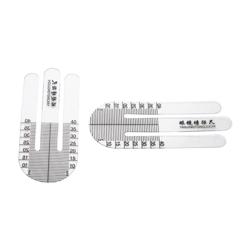 1Pair Optical PH Ruler Pupil Height Meter Optometry PH Tester for Hospital Tool K3KA