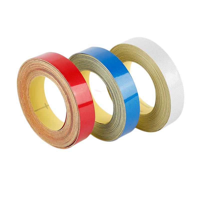 Strips Motorcycle Stickers Wheel Car Reflective Tire Rim Tape Bicycle Motorbike Auto Decals For Honda KTM YAMAHA Suzuki Kawasaki