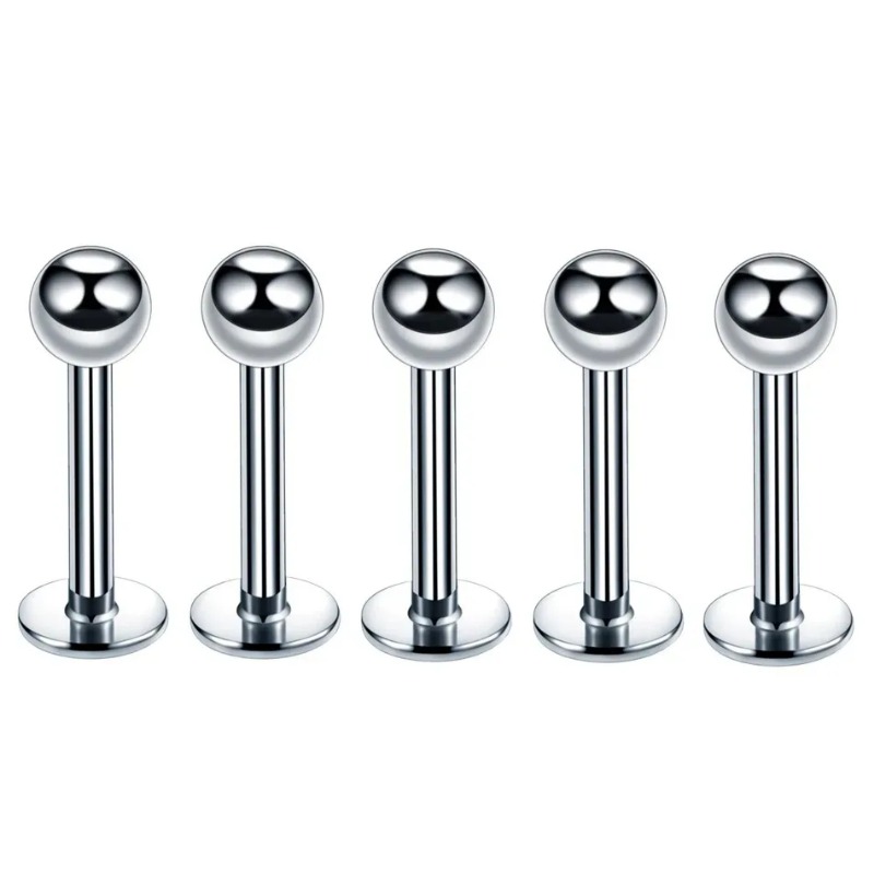 40/60PC/Set 14G Stainless Steel Nose Ear Belly Lip Tongue Ring Captive Bead Eyebrow Bar Piercing Kit Sexy Body Piercing Jewlry
