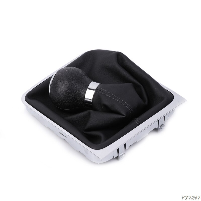 Pomo de palanca de cambios, funda para maletero de polaina para Volkswagen VW Passat B6 2005 2006 2007 , estilismo para coche