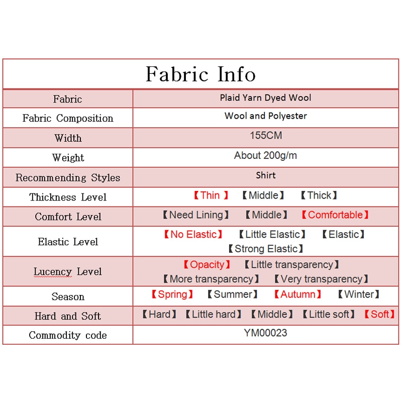 Pearlsilk Japanischen Plaid Garn Gefärbt Wolle Dünne Glatte Stoffe Bekleidungs Materialien Herbst Frauen Hemd NäHenne Tuch
