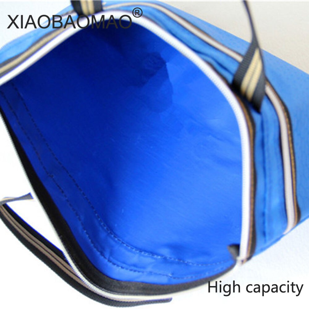 Large capacity file organizer A4 document bag zipper bag office school paper file folder