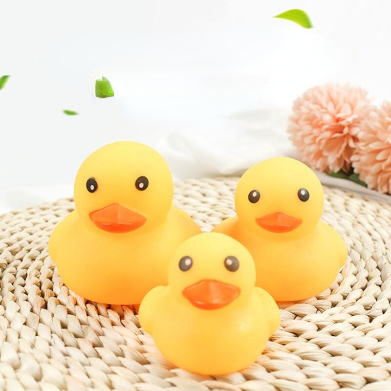 Klinkende Rubber Vinyl Eend Training Hond Kat Hond Tanden Baden Speelgoed Huisdier Speelgoed Kleine Gele Eend Honden Huisdieren Accessoires