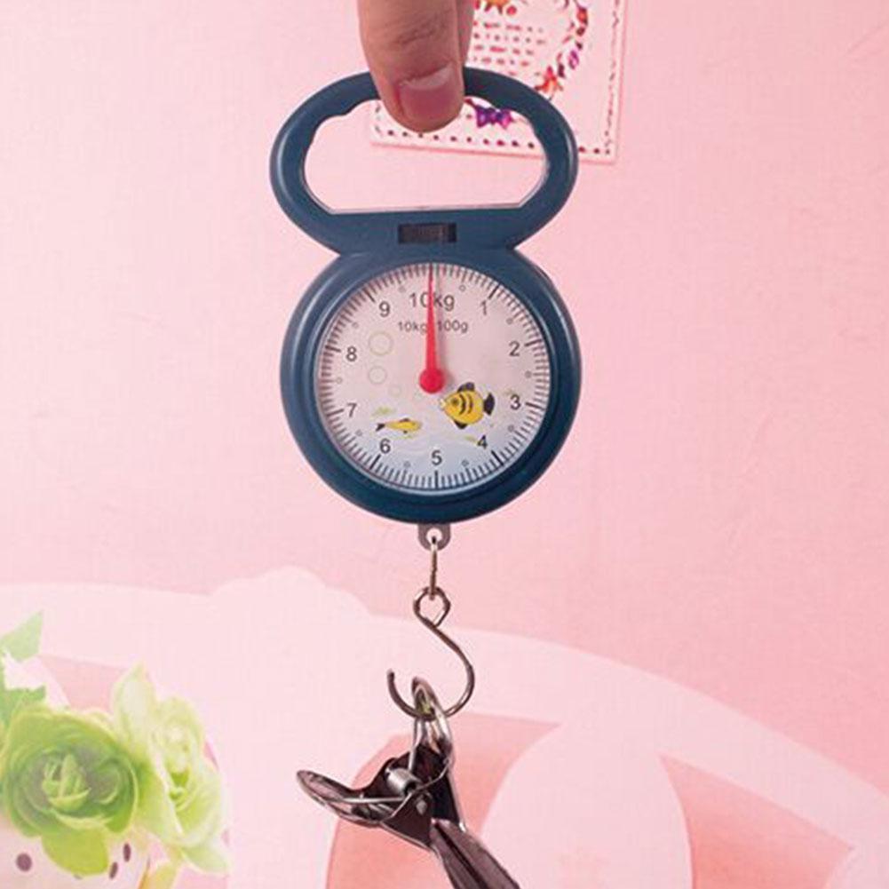 Portable Spring Scale Pocket Pointer Luggage Scale Luggage Handy Handle Scale Travel Bag Weighing Portable Spring S5w7