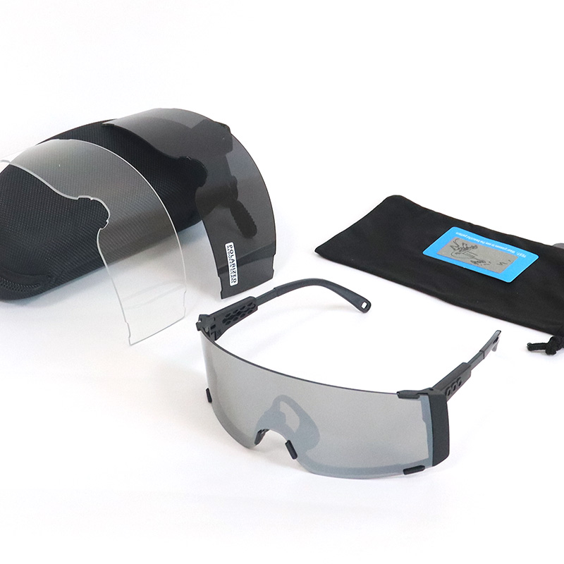 POC 25 Pocat 13.0 fietszonnebril voor racefietsen, TR90-materiaal, UV-bescherming, winddicht,: Paars