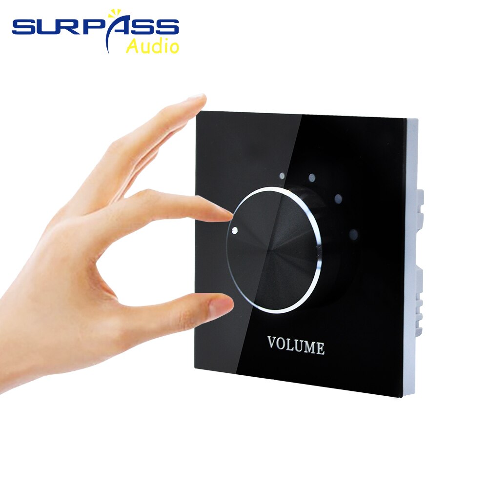 Stero Volume Tuning Switch 5 Adjustment Two Channel Fixed Resistance Music Speaker Volume Controller