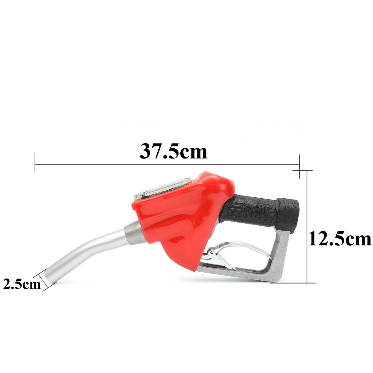 Fuel Gasoline Diesel Petrol Flow Meter Nozzle Refill Gun Dispenser 1"