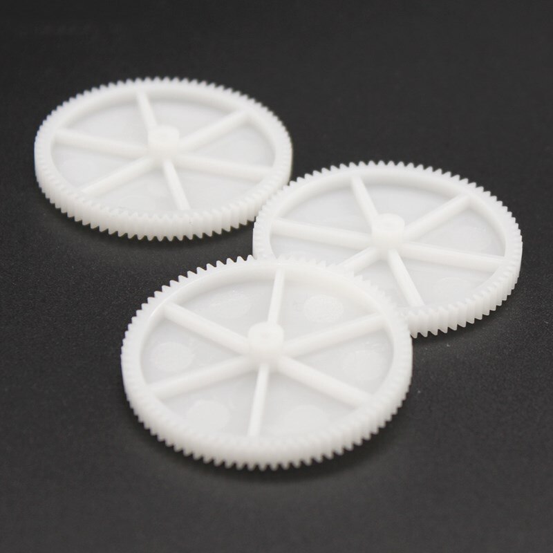 1180A Plastic Gear (Thickness) 0.5 Modulus Big Gear 80 Toy Gear DIY Plastic Spur Gear