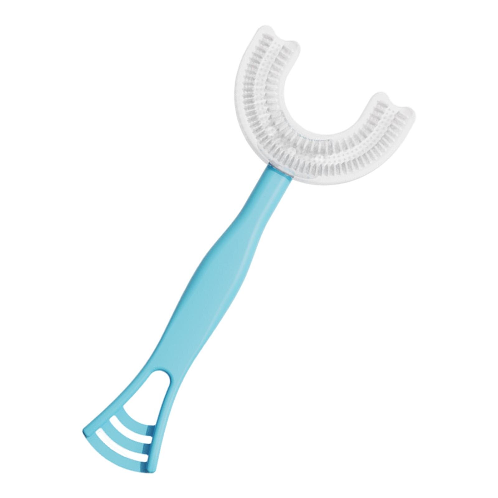 Children U-Shape Manual Training Tooth Brush ,Easily Brush Your Kid'S Teeth
