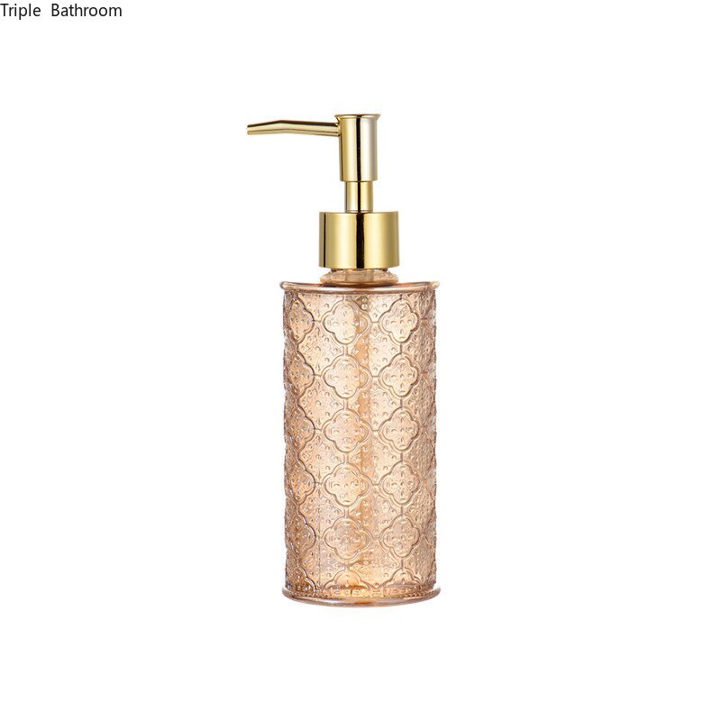 Portasapone in vetro ambrato Amber | Maisons du Monde