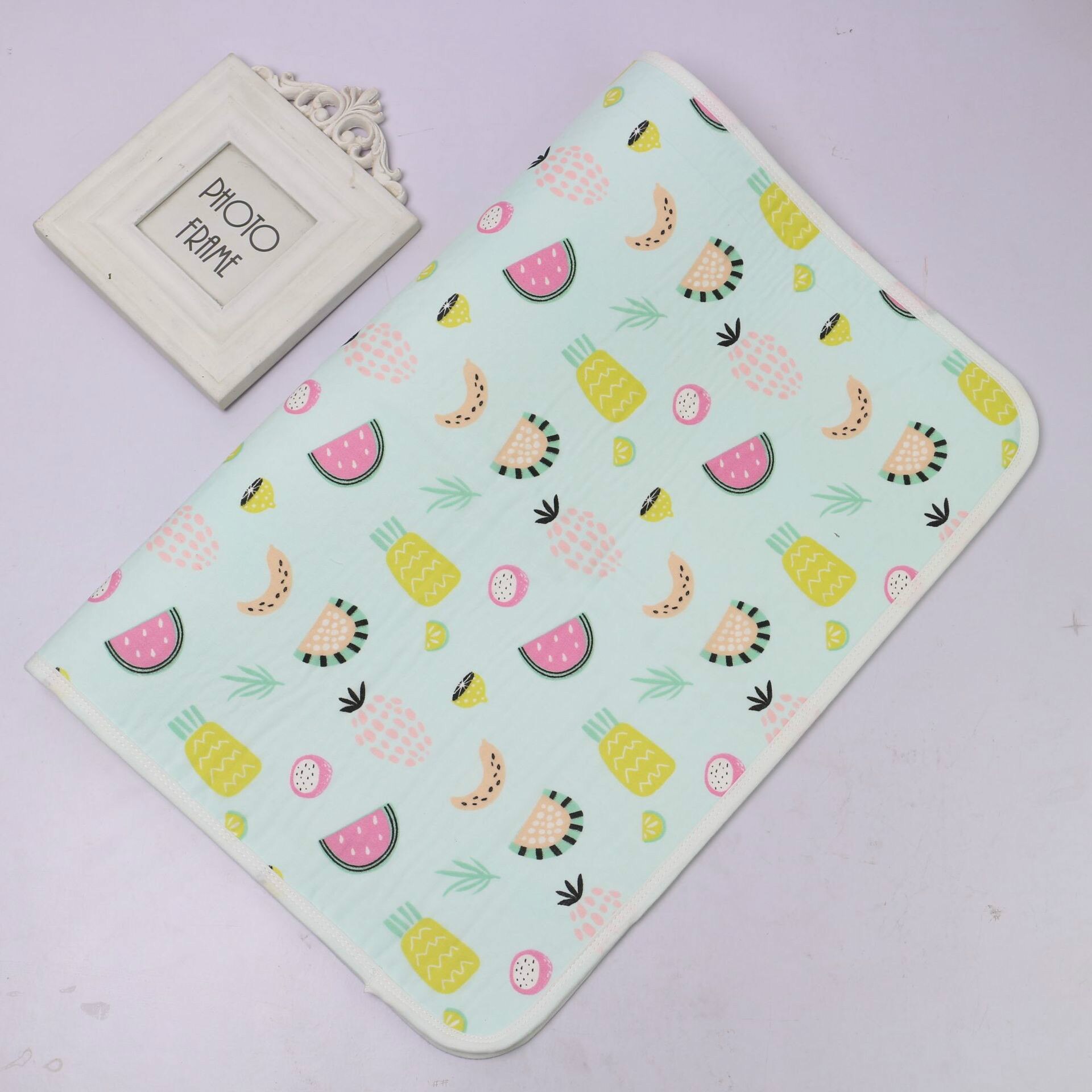 30*45 cm Baby Nappy Changing Pad Covers for Baby Stroller Infant Diapers Wet Mattress Nappy Bed Sheet Infant Change Mat: Fruit