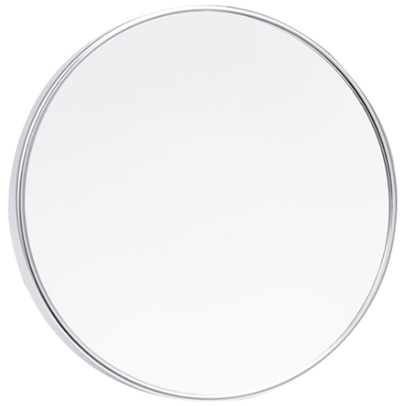 Espejo de pared espejo con ventosa de succión para baño espejo de absorción de perforación gratis HD 5 veces nificación: Default Title