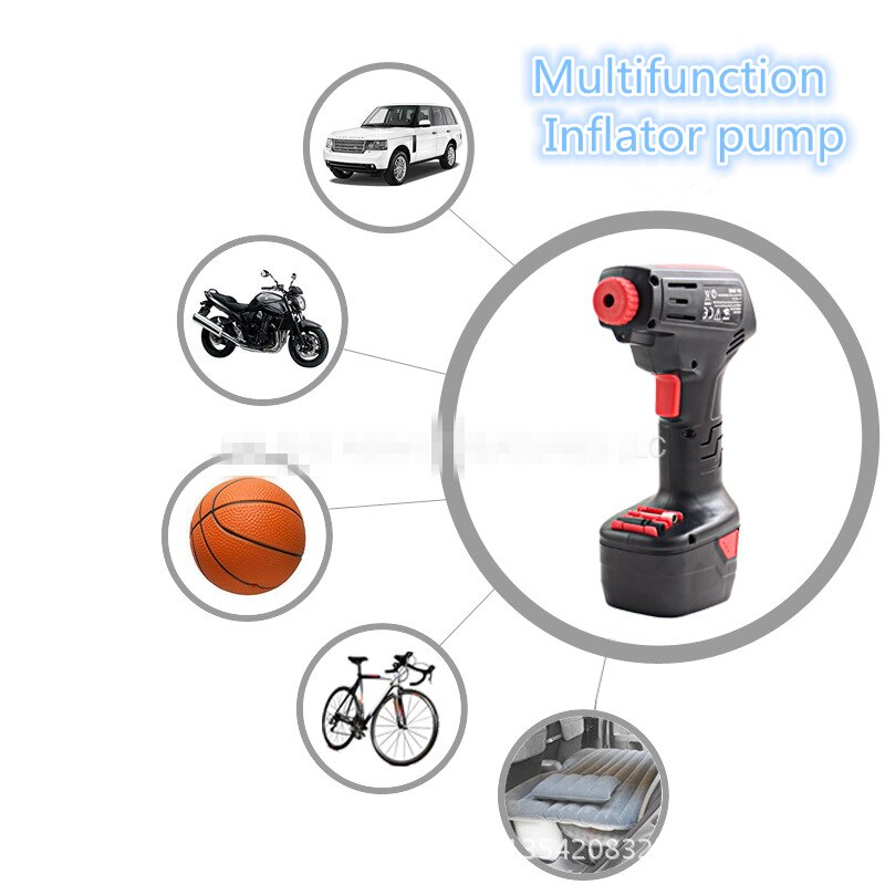 Multifunction Portable smart air compressor , Auto air pump inflator pump ,Intelligent car tire air pump
