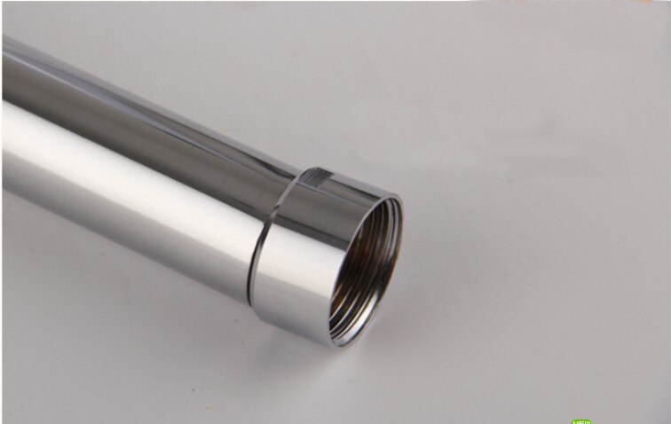 12 &quot;massief Messing Chroom Ronde Badkamer Douchekraan Extension Tube Bar