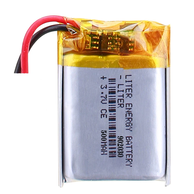 3.7V Lithium Polymer Li-Po li ion Rechargeable Battery 902525 Lipo cells For Electrograph Bluetooth speaker: 3300 K
