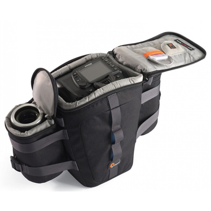 Lowepro Outback 100 200 Digitale Slr Camera Taille Packs Case Beltpack Bag Camera Schoudertas Voor Canon nikon