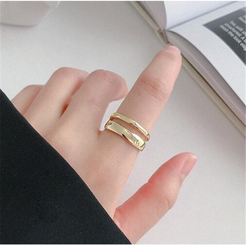 Charmant Open Kettingen Ring Voor Vrouwen Vintage Boho Party Ringen Gothic Punk Sieraden Cadeaus Voor Meisjes