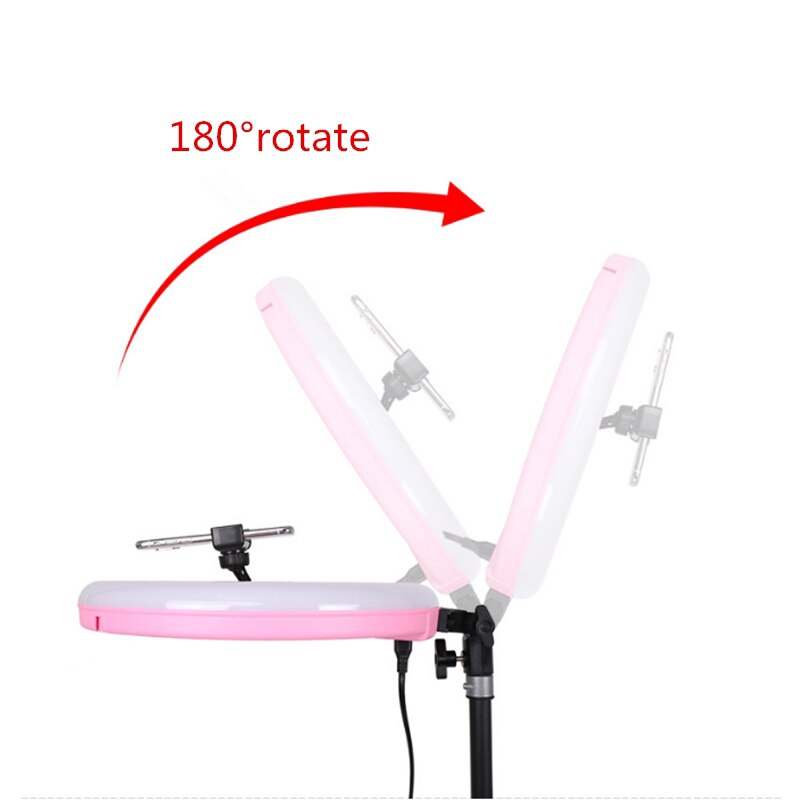 32cm Camera Studio Ring Light Video LED 3500-5600K Beauty Ring Light Photography Dimmable Ring Lights For Selfie Live Show