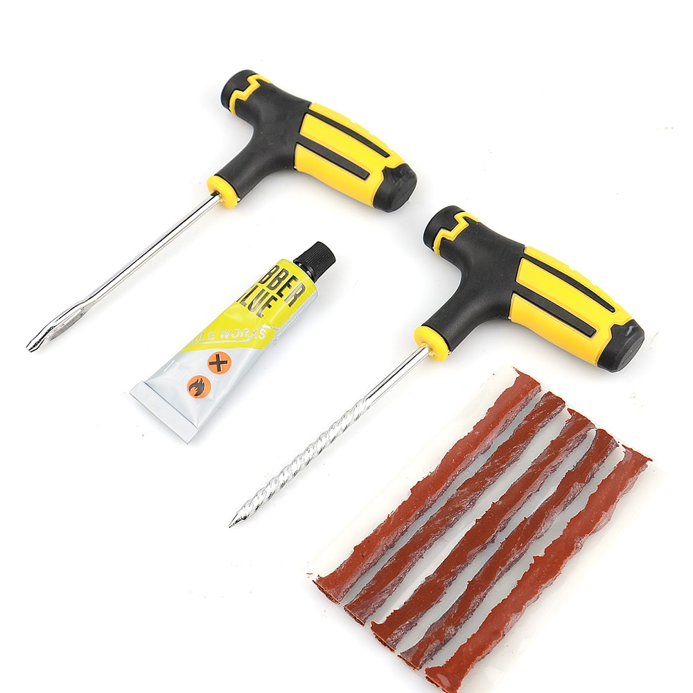 Fietsband Reparatie Tool Band Reparatie Kit Studding Tool Set Auto Fietsband Reparatie Punctie Plug Garage Fiets Accessoires tool