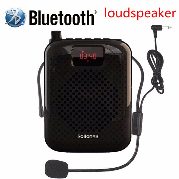 K500 Small Bee Loudspeaker Portable Rolton / Le Ting Waist High Power Horn Supermarket Bluetooth Loudspeaker