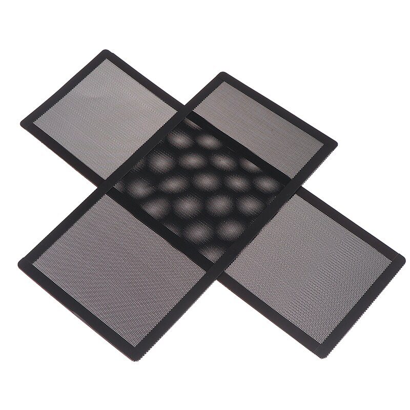 12x36 14x28cmPVC cooling fan dust net computer PC chassis cooling fan electromagnetic dust removal mesh grille
