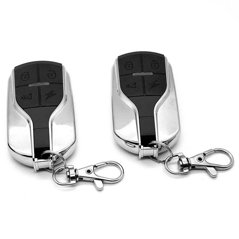 Dual Remote Control Remote Control Security Alarm Systems Motorcycle Anti-Theft Bike Scooter Alarm Systems