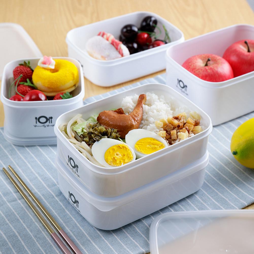 Magnetron Lunchbox Lekvrij Bento Voedsel Container Kinderen Kids School Office Draagbare Bento Box 700/900/1000/1400Ml