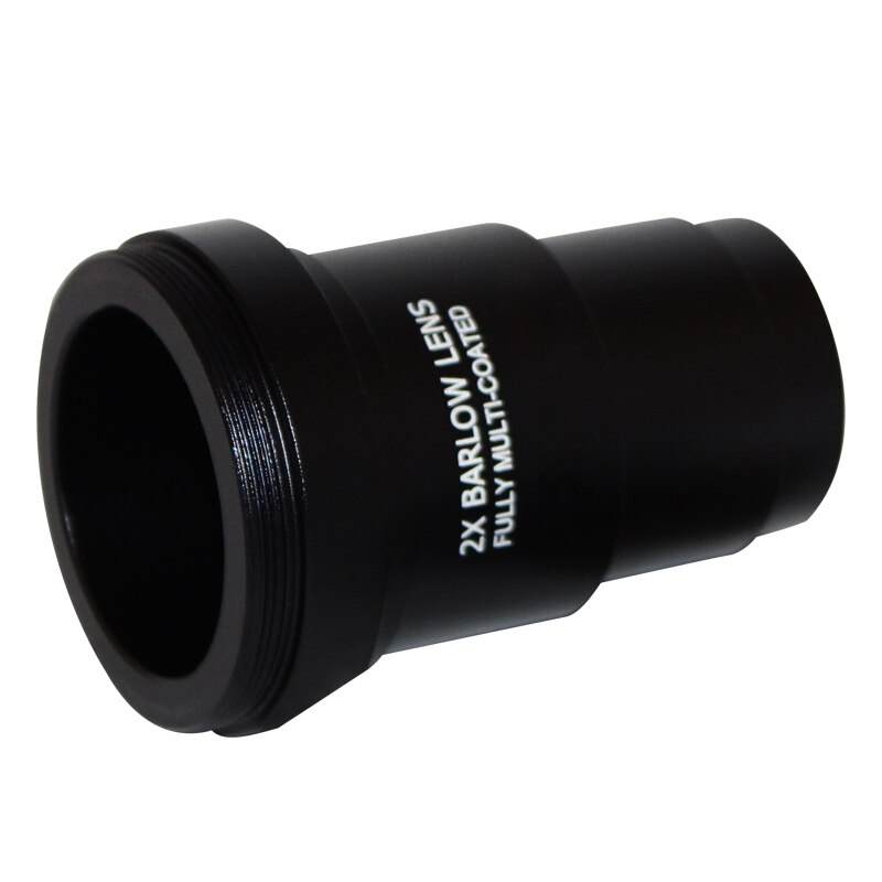 1.25 Inch 2X Metalen Barlow Lens En Camera T Adapter Voor Telescopen Oculair